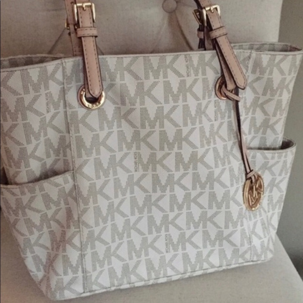 MK VANILLA TOTE